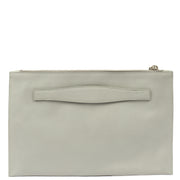 Picture of Prada Clutch Clutch in Grey, Leather