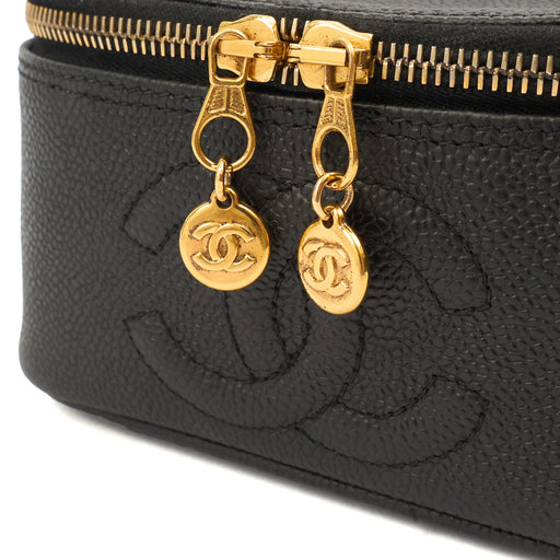 Picture of Chanel Clutch Vanity - Small in Black, Caviar Leather