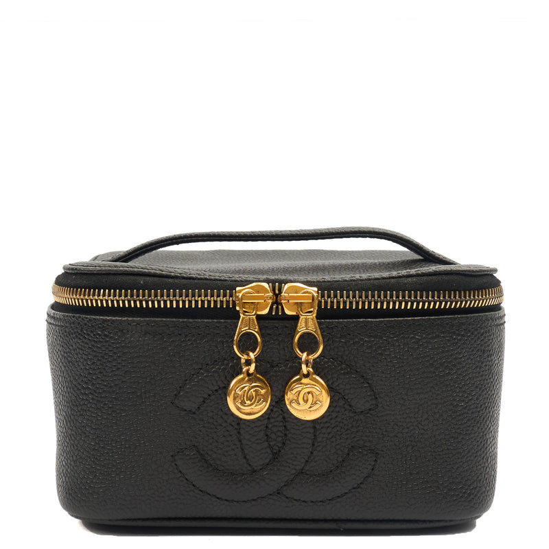 Picture of Chanel Clutch Vanity - Small in Black, Caviar Leather