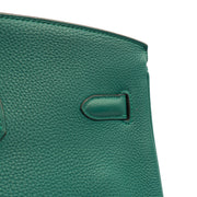 Picture of Hermes Tote Birkin 40 in Malachite, Togo Leather