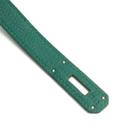 Picture of Hermes Tote Birkin 40 in Malachite, Togo Leather