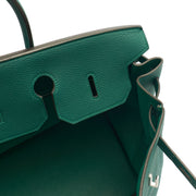 Picture of Hermes Tote Birkin 40 in Malachite, Togo Leather