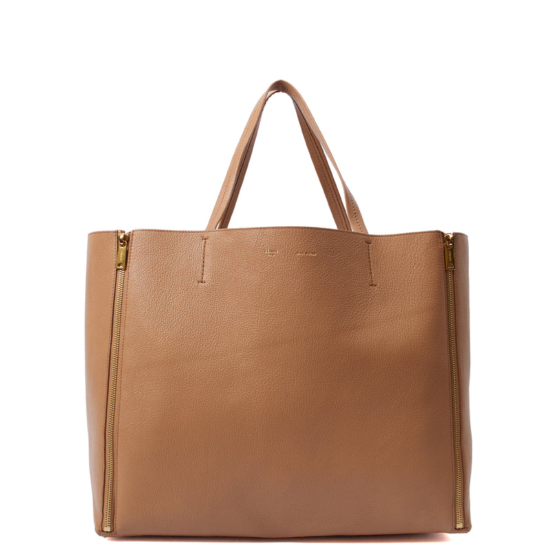 Picture of Celine Tote Horizontal Cabas  in Neutral, Leather
