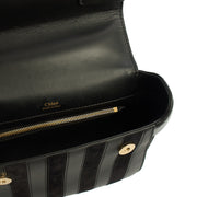 Picture of Chloe Backpack Nacha in Black, Leather