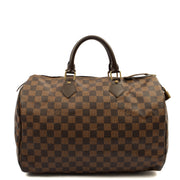 Picture of Louis Vuitton Tote Speedy 30 in Damier Ebene, Canvas