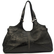 Picture of Mulberry Tote Somerset Tote in Black, Crinkle Patent