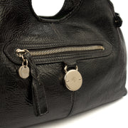 Picture of Mulberry Tote Somerset Tote in Black, Crinkle Patent