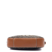 Picture of Stella McCartney Cross Body Logo Crossbody in Brown, Fabric