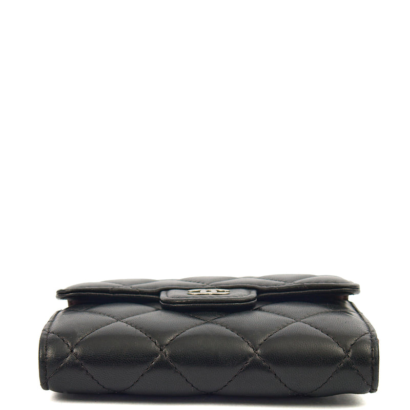 Picture of Chanel Wallet Flap Wallet in Black, Lambskin Leather