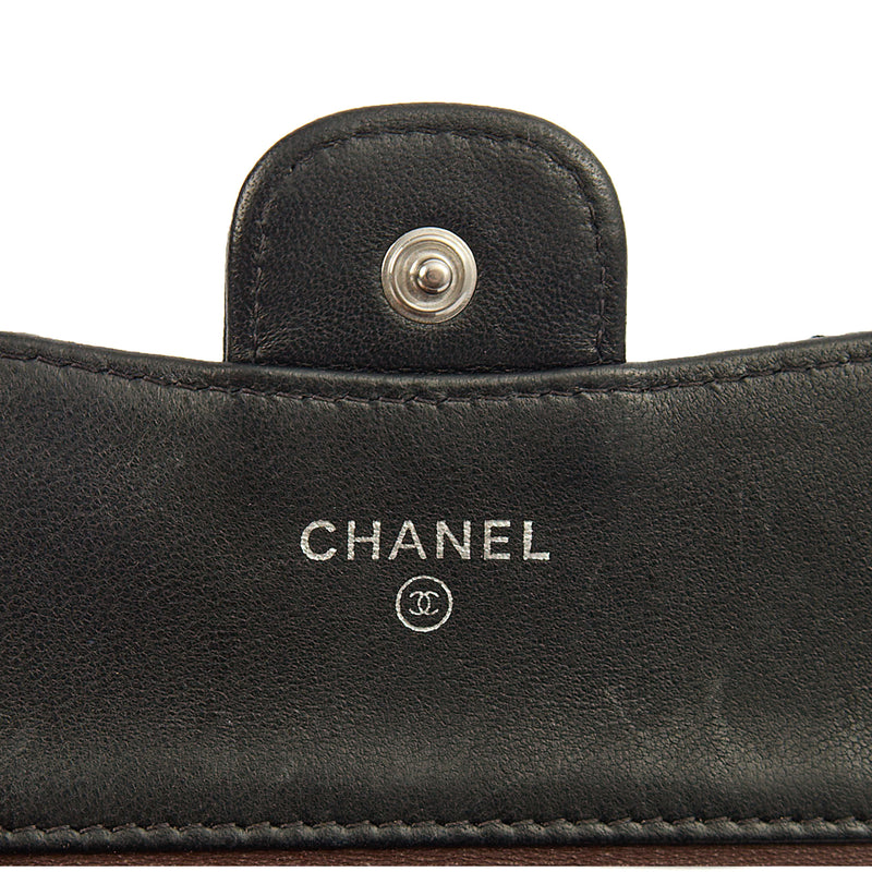 Picture of Chanel Wallet Flap Wallet in Black, Lambskin Leather