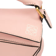 Picture of Loewe Cross Body Puzzle - Medium in Icy Pink, Leather