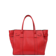 Picture of Mulberry Tote Zipped Bayswater in Red, Calfskin Leather