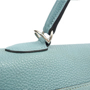 Picture of Hermes Tote Kelly 35 in Bleu Jean, Togo Leather