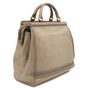 Picture of Gucci Tote Hassler Horsebit Hobo in Grey, Leather