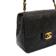 Picture of Chanel Cross Body Classic - Mini (Square) in Black, Lambskin Leather