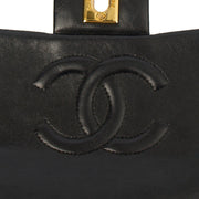 Picture of Chanel Cross Body Classic - Mini (Square) in Black, Lambskin Leather