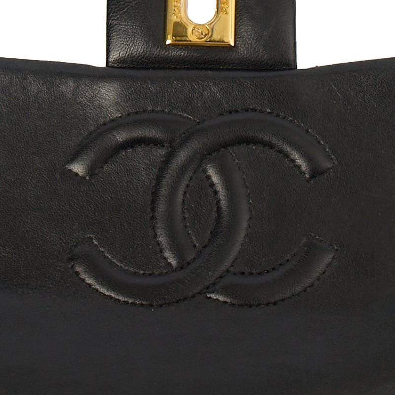 Picture of Chanel Cross Body Classic - Mini (Square) in Black, Lambskin Leather