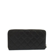 Picture of Chanel Purse Zip Wallet in Black, Caviar Leather
