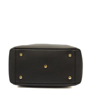 Picture of Aspinal of London Tote London Tote - Midi in Black, Leather