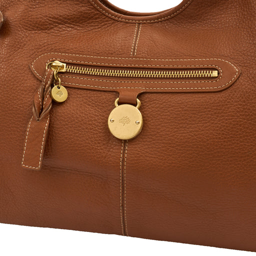 Picture of Mulberry Tote Somerset Tote in Oak, Calfskin Leather