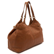 Picture of Mulberry Tote Somerset Tote in Oak, Calfskin Leather
