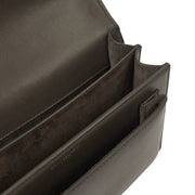 Picture of Saint Laurent Cross Body Sunset - Medium in Grey, Calfskin Leather