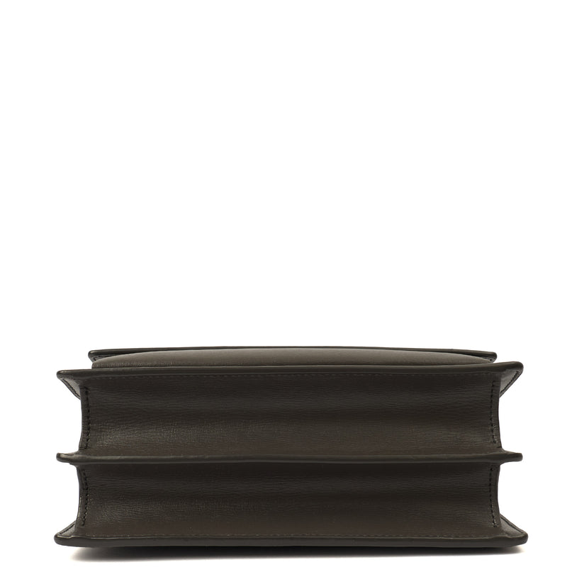 Picture of Saint Laurent Cross Body Sunset - Medium in Grey, Calfskin Leather