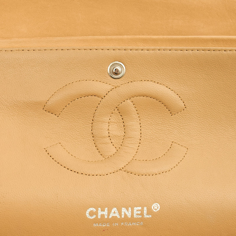 Picture of Chanel Shoulder Bag Classic Double Flap - Medium in Neutral, Lambskin Leather
