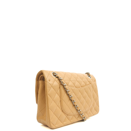 Picture of Chanel Shoulder Bag Classic Double Flap - Medium in Neutral, Lambskin Leather