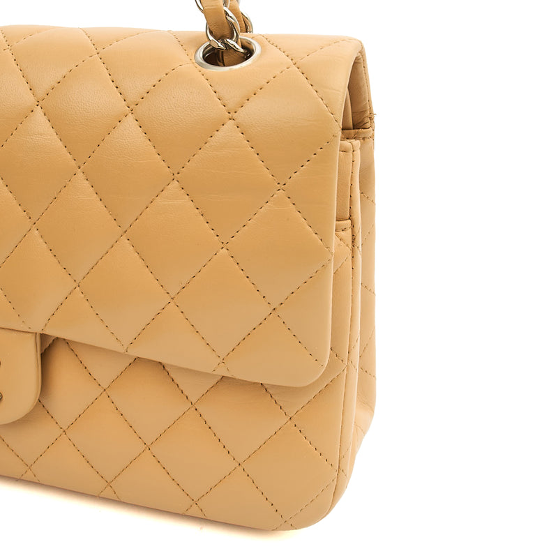 Picture of Chanel Shoulder Bag Classic Double Flap - Medium in Neutral, Lambskin Leather