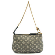 Picture of Louis Vuitton Mini Bag Mini Pochette Accessoires in Mini Lin Ebene, Canvas