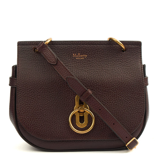 Picture of Mulberry Satchel Amberley Satchel - Small in Oxblood, Leather