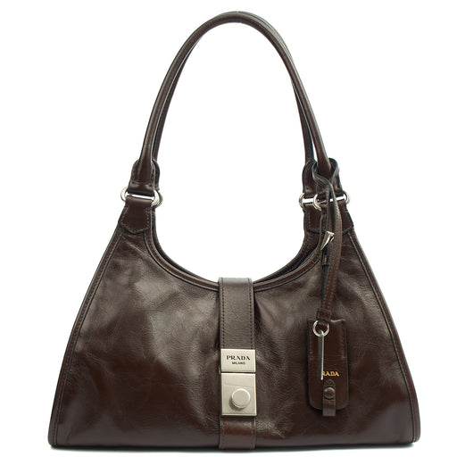 Picture of Prada Shoulder Bag Shoulder Bag in Brown, Leather