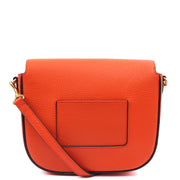 Picture of Mulberry Cross Body Darley Shoulder Bag  in Orange, Leather
