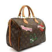 Picture of Louis Vuitton Tote Speedy Bandouliere 30 in Monogram, Canvas