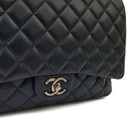 Picture of Chanel Shoulder Bag Classic - Maxi in Navy, Lambskin Leather