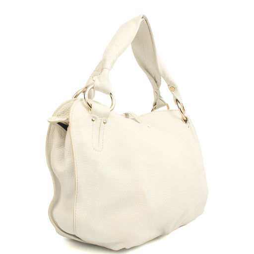 Picture of Celine Tote Vintage Tote in White, Box Calfskin