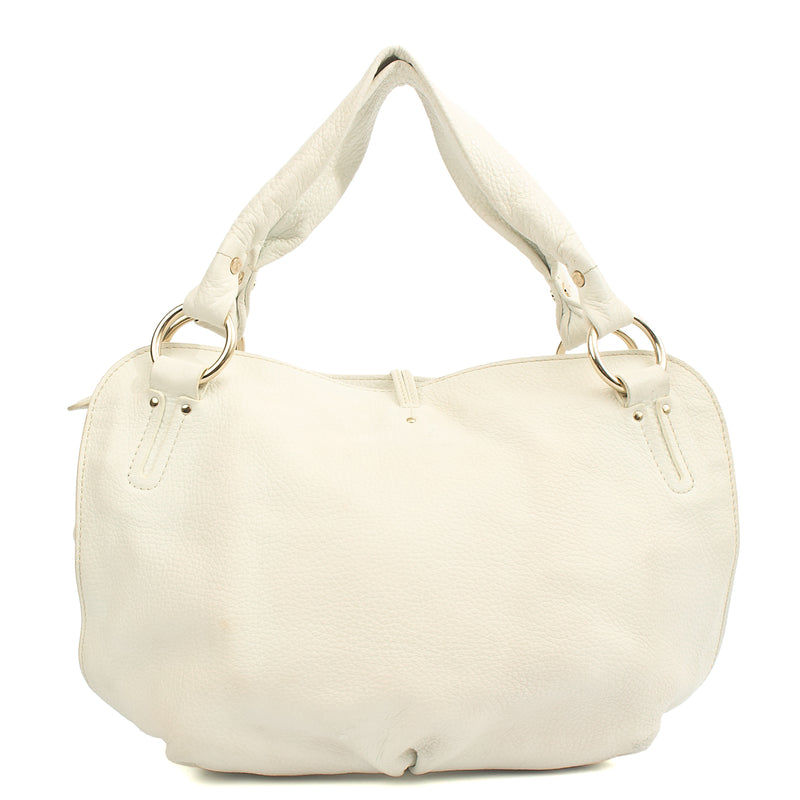 Picture of Celine Tote Vintage Tote in White, Box Calfskin