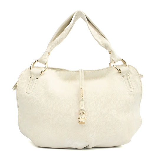 Picture of Celine Tote Vintage Tote in White, Box Calfskin