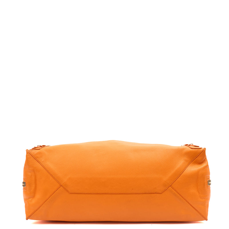 Balenciaga Tote Papier A3 Tote in Orange, Leather