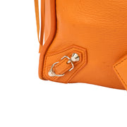 Picture of Balenciaga Tote Papier A3 Tote in Orange, Leather