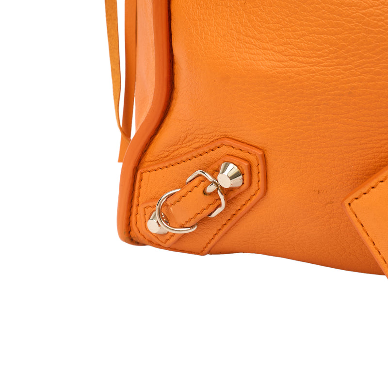 Picture of Balenciaga Tote Papier A3 Tote in Orange, Leather