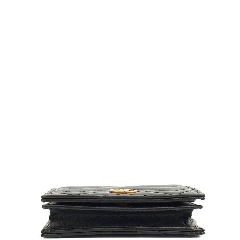 Picture of Gucci Wallet Bi-fold Marmont Wallet in Black, Leather