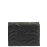 Picture of Gucci Wallet Bi-fold Marmont Wallet in Black, Leather