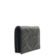 Picture of Gucci Wallet Bi-fold Marmont Wallet in Black, Leather