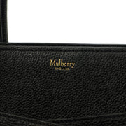 Picture of Mulberry Tote Zipped Bayswater in Black, Calfskin Leather
