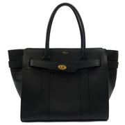 Picture of Mulberry Tote Zipped Bayswater in Black, Calfskin Leather