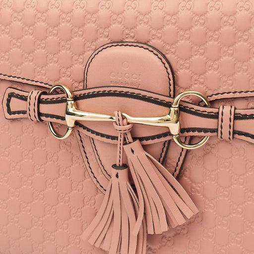 Picture of Gucci Shoulder Bag Guccissima Hobo in Pink, Guccissima