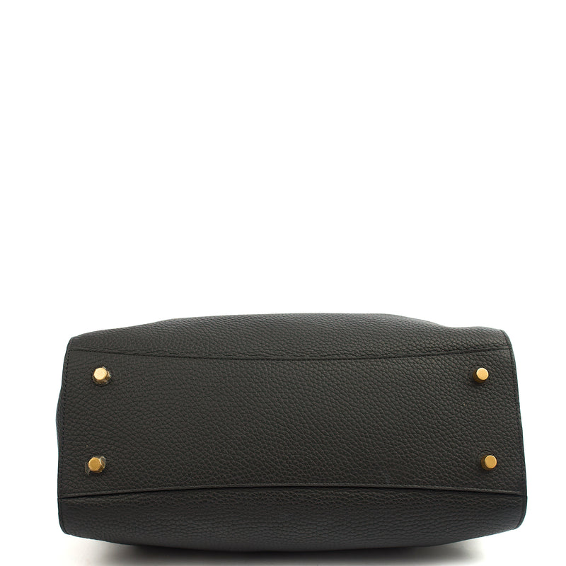 Picture of Mulberry Tote Iris - Large in Black, Calfskin Leather