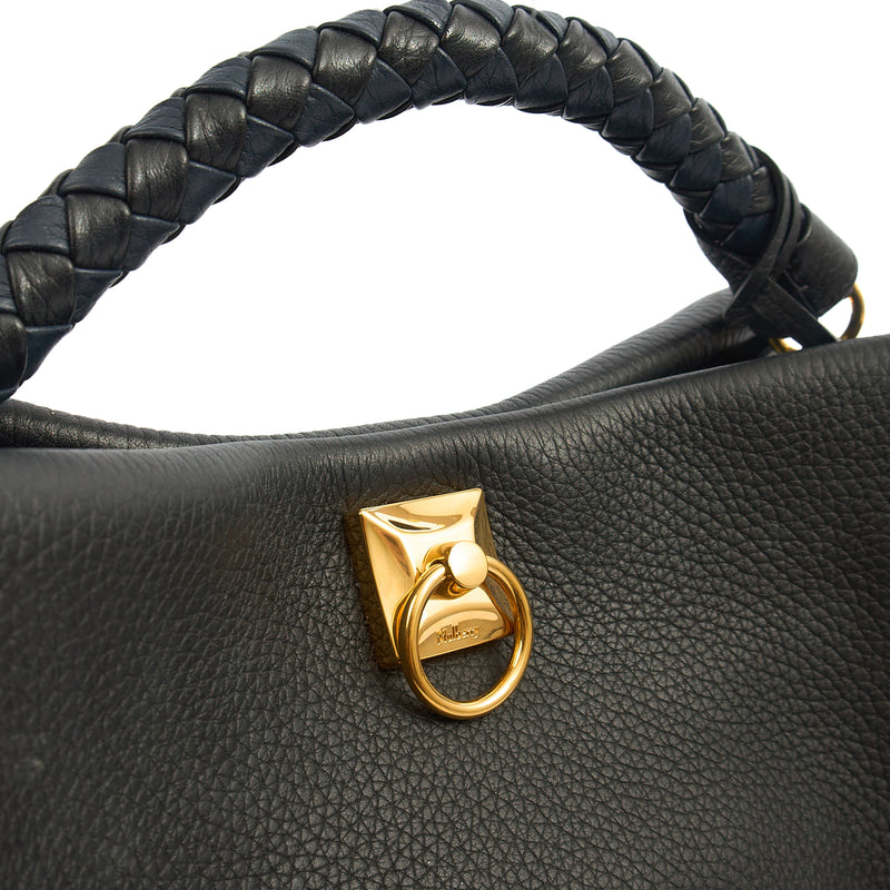 Picture of Mulberry Tote Iris - Large in Black, Calfskin Leather